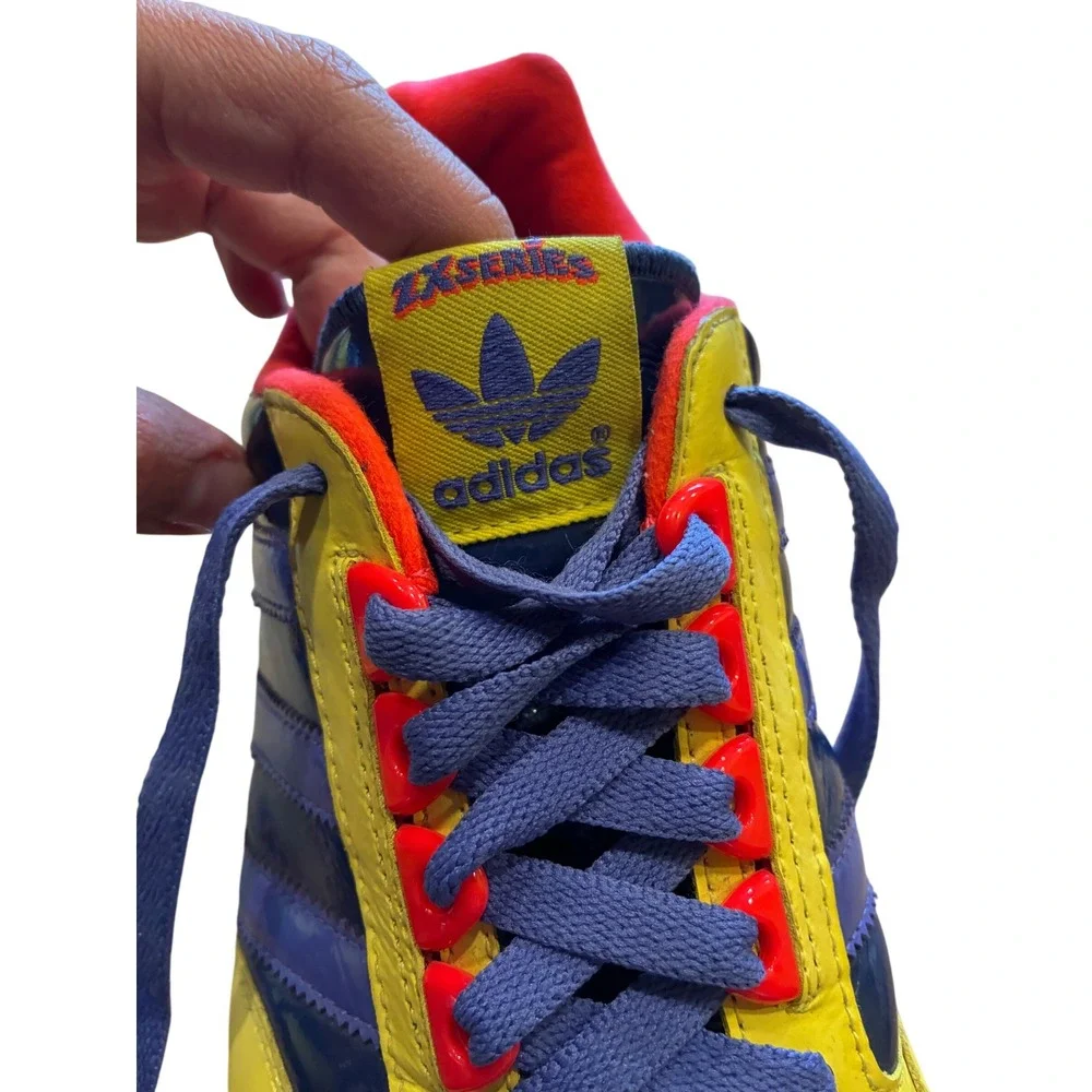 Adidas Zx500 Sneakers‎ Size 11 Yellow/Purple/Orange